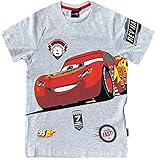 T-Shirt für Jungen im Stil von Cars Lightning McQueen Oeko-TEX 100 für Alter 4 5 6 7 Jahre Gr.110/116