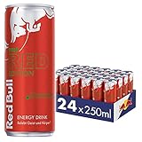 Red Bull Energy Drink Red Edition - 24er Palette Dosen Getränke Wassermelone, EINWEG (24 x 250 ml)