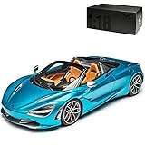 GT Spirit McLaren 720S Spider Cabrio Blau Ab 2017 Nr 304 1/18 Modell Auto mit individiuellem Wunschk