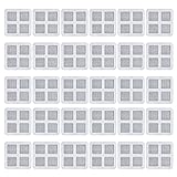 30 Stück Fliegengitter Reparatur Set, Fenster Tür Patch Reparatur Bildschirmreparatur-Patch Stark Selbstklebend Moskitonetz Reparaturband, 10 x 10 cm (Grau)