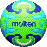 molten Beachvolleyball Unisex, mehrfarbig (grün/blau), 5, V5B1502-L