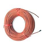 Treibhausheizung 10m 12k 33Ohm/m Infrarotheizung Fußbodenheizung Ther-Kabelsystem von 3 mm Kieselgelkohle-Kohlenstoff-Faser-Draht in der Spannung 150W verwendet Für Hunde und Katzen in I