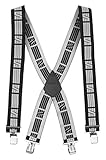 Snickers Workwear Elastische Hosenträger (schwarz/weiß), 90500418000, Heavy Duty Hosenträger in Einheitsgröß