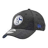 FC Schalke 04 Cap - 9Forty Anthrazit Mesh - New Era, Basecap, Schildmütze, Kappe S04 - Plus Lesezeichen I Love Gelsenk