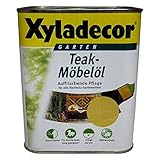 Xyladecor TeakMöbelöl teak 0,75 L