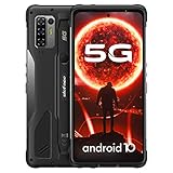 5G Outdoor Smartphones ohne Vertrag, Ulefone Armor 10 Handy, MediaTek Dimensity 800-Chipsatz, Octa-Core 8+128GB, 6,67-Zoll-Display, AI Quad-Rückfahrkameras (64MP+8MP+5MP+2MP), 5800mAh B