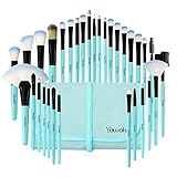 32Pcs Makeup Pinsel set, Kosmetikpinsel Lippen Foundation Eyeshadow Gesicht pinsel Augen pinsel Lidschatten Brush with Blau Ny