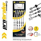Stahlflex Bremsleitung Satz für BMW 3er 325i E36 (1990/09-1995/09) E