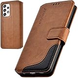 elephones Samsung A52 / A52S Hülle [MIT RFID-Schutz] Handyhülle Samsung Galaxy A52 / A52S 5G Hülle PU Leder Samsung A52 Schutzhülle Flip Case Klapphülle A52 | A52S 5G B