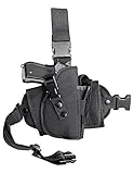 Pistolen Beinholster mit Magazintasche stab
