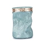 T-ara Das neue Kosmetikkasten Urin Tragbare Pfund Rotes Reservoir mit Spiegel Parfüm Schmuck Textilbeutel Minirock Dekoration Tasche Unverzichtbar zum Wandern (Color : Colorful Blue, Size : A)