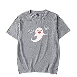 Genshin Impact Hu Tao T-Shirt Männer Kurzarm Frauen Lustiges T-Shirt Unisex Harajuku Top