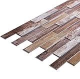 STM Dekor | PVC Paneele Niederländische Eiche | 1 Platte | Holzoptik | Wandpaneele | Deckenpaneele | Tapete | Wanddeko | Wandaufkleber | Schaumstoff | Wasserfest | Wandaufkleber (DUTCH OAK)