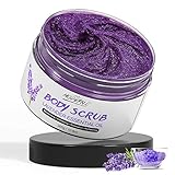 Lavendel-körperpeeling Natürliches Bio-salz Aus Dem Toten Meer Anti-aging & Peeling, Verbessert Cellulite, Aknenarben, Besenreiser, Dehnungsstreifen, Feine Linien Und F