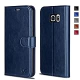 OCASE Samsung Galaxy S7 Edge Hülle Handyhülle Tasche Leder Brieftasche Klappetui Schutzhülle kompatibel für Samsung Galaxy S7 Edge Cover B