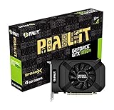 Palit GeForce GTX 1050 Ti NE5105T018G1F Grafikkarte 4GB (DDR5 128bit) schw