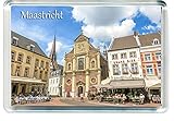 J043 Maastricht Jumbo Kühlschrankmagnet Niederlande Netherlands Travel Fridge Mag