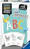 Ravensburger 80347 - Lernen Lachen Selbermachen: ABC, Kinderspiel für 1-4 Spieler, Lernspiel ab 5 Jahren, Kartenspiel, Buchstab