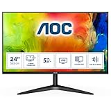 AOC 24B1H - 24 Zoll FHD Monitor (1920x1080, 60 Hz, VGA, HDMI) schw