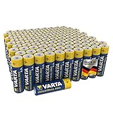 VARTA Industrial Batterie AA Mignon Alkaline Batterien LR6 - 100er pack, Made in Germany