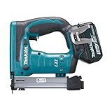 Makita Akku-Tacker 18 V / 5,0 Ah, 2 Akkus und Ladegerät im MAKPAC, 1 Stück, DST221RTJ