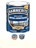 750 ml Hammerite Direkt auf Rost Metall-Schutzlack Weiß, G
