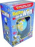 Play Land Reise Um Die Welt! Brettspiel - Reisespiel mit 28 Ländern & 128 Fragen - Lustiges Gesellschaftsspiel & Wissensspiel für Kinder & Erwachsene - Gemeinschaftsspiel für 2 bis 4