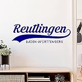 Reutlingen Baden-Württemberg Wandtattoo Wandaufkleber Wall Stick