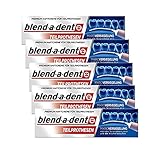 Blend-a-dent Mikroversiegelung Premium-Haftcreme für Teilprothesen, 5er Pack, 5 x 40