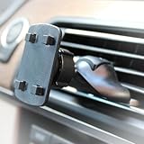 AutoScheich® Navi Lüftung Halterung Halter für Becker Falk Medion TomTom GPS 4 Krallen Loch Monitor KFZ LKW