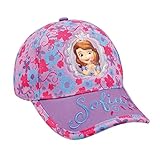 Sofia the First 2200000270 – Premium Cap für Kinder, Rot, Einheitsgröß