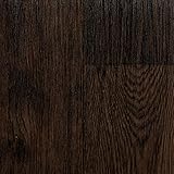 TAPETENSPEZI PVC Bodenbelag 2, 3, 4m Breite | Landhausdiele Eiche dunkel | Muster I Boden als Meterware | Vinylboden Fußbodenheizung geeignet | pflegeleicht, rutschhemmend &