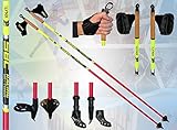 SBC-Sport Sportlynx Racing 100% Carbon Langlaufstock Skating Roller Rollski Skiroller Stöcke Nordic Blading Skik