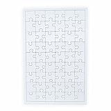 Puzzle zum bemalen Viereck 54 Teile 10 Stück zum selbst gestalten mit R