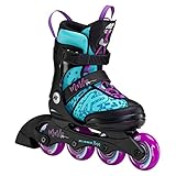 K2 Inline Skates MARLEE PRO Für Mädchen Mit K2 Softboot, Light Blue - Purple, 30F0225