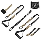 NOURIX® - Schlingentrainer - Set für zu Hause - Sling Trainer mit Türanker und Deckenbefestigung | Suspension Trainer für Ganzkörper-Training