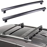 SFSGH Dachträger Dachreling für Autos Querträger Dachträger Gepäckträger Ersatz für 2011-2020 Jeep Grand Cherokee Dachträg