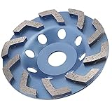 Les-Theresa Diamant-Schleifscheibentopf 10 L Zähne Blau 125 mm zum Schleifen von Betonstein Z