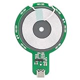 ASHATA Qi Mini Wireless Charger Handy Wireless Ladegerät Modul mit Spule,Wireless Lademodul 9V 1.67A für Qi Standard Handy