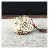 wanhaishop teedose Mini Grob Töpferei Tee Dosen Porzellan Grüne Tee verschlossene Dosen Aufbewahrungsbehälter Keramik Tee Kasten Tee Caddies Teaware teedosen (Color : White Color)