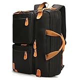 17 Zoll wasserdichte Laptoptasche 3 in 1 Laptop Rucksack Arbeitstasche Aktentasche Umhängetasche Tragetasche(BY023B