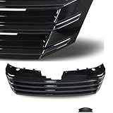 Kühlergrill Sportgrill Gitter Front Grill Klavierlack Schwarz (Fahrzeugspezifisch)