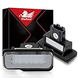 WinPower Fehlerfrei LED Lizenz Kennzeichenbeleuchtung Montage Bright Weiß Lampen Leuchtmittel, 2 Stück