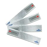 Salzmann 3M Diamond Grade Reflektierende Aufkleber - Wasserfeste Sticker für Autos und Motorräder - Hergestellt mit 3M S