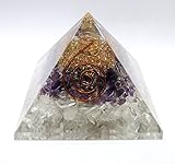 Orgonit Pyramide - Amethyst / Bergkristall 149