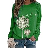 Damen Bluse Oversize Langarm Shirt Baumwolle Leinen Hemdbluse Elegant Übergröße Longbluse Oberteil Einfarbig Lose Leinenbluse Lang Hemd Top