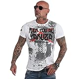 Yakuza Herren F.Y.A. T-Shirt, Weiß, XL