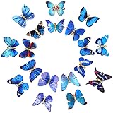 18 Stücke Mädchen Haarspangen Schmetterling Haarnadeln Kleinkind Kind Haarclips Schmetterling Stil Haarspangen Glitzer Haarklammer für Frauen Mädchen Baby Haarschmuck (Eleganter Stil)