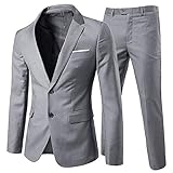 Anzug Herren Anzug 2 Teilig Slim Fit Herrenanzug Hochzeit Anzüge Herren Modern Sakko für B