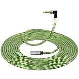 3,5 mm Stecker auf Buchse, Stereo-Audio-Verlängerungskabel, Nylonummanteltes Audio-Verlängerungskabel, Stereo-Klinken-Kabel für Handys, Kopfhörer, Lautsprecher, Tablets, PC